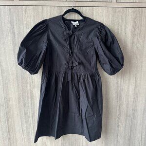 Ganni Bow Dress- Size 4